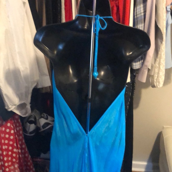 Aqua Maxi Gown – Colors of Fashion, NWT - Picture 3 of 15